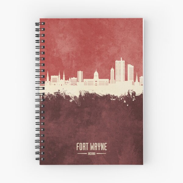 Artikelvorschau, Fort Wayne Indiana Skyline entworfen und verkauft von ArtPrints.