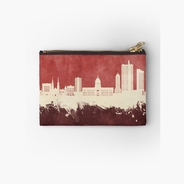 Item preview, Fort Wayne Indiana Skyline designed and sold by ArtPrints.