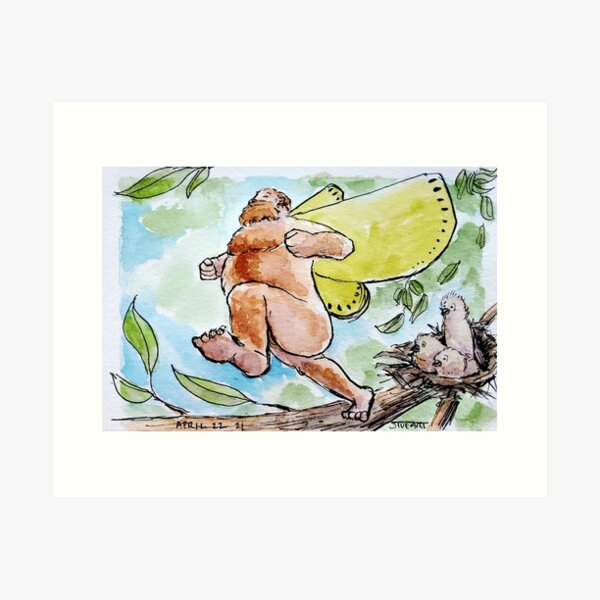 Item preview, Sometimes You Need A Running Start to Fly designed and sold by Bearnabas.