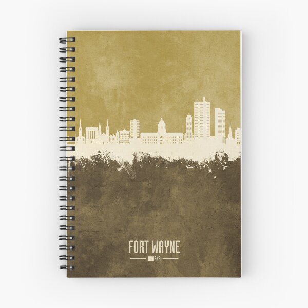 Artikelvorschau, Fort Wayne Indiana Skyline entworfen und verkauft von ArtPrints.