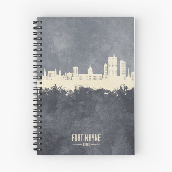 Item preview, Fort Wayne Indiana Skyline designed and sold by ArtPrints.