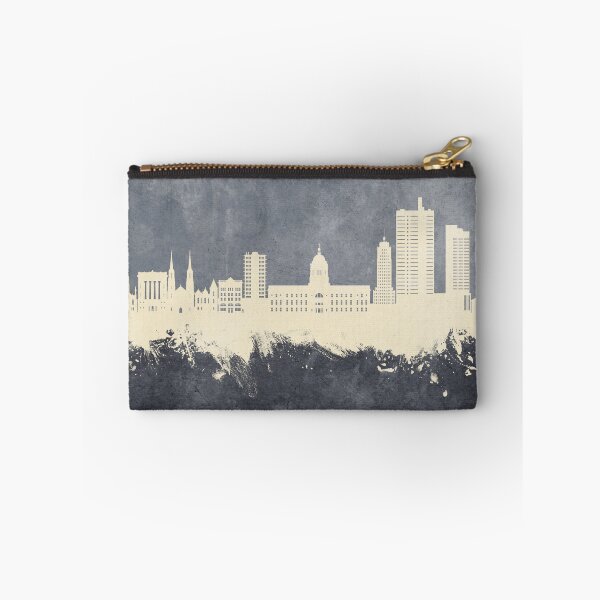 Item preview, Fort Wayne Indiana Skyline designed and sold by ArtPrints.