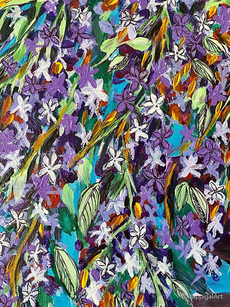 Florida Lilac II by HappigalArt