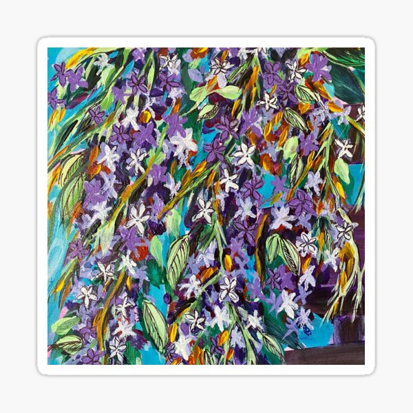 Florida Lilac II Sticker