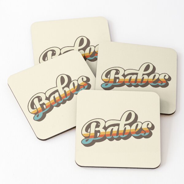 Item preview, Gift for Bridesmaid babes retro bridal shower party designed and sold by anins-azuree.