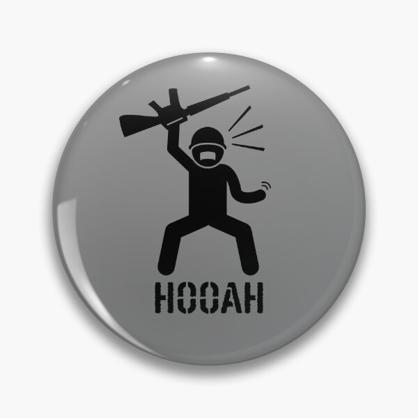 Item preview, Airsoft Military Saying HOOAH designed and sold by AirsoftBD.