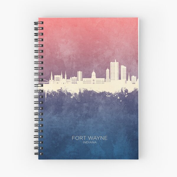 Artikelvorschau, Fort Wayne Indiana Skyline entworfen und verkauft von ArtPrints.