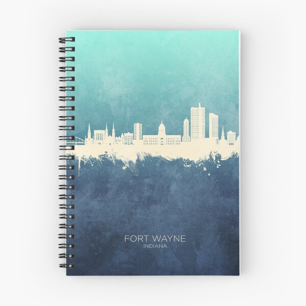 Artikelvorschau, Fort Wayne Indiana Skyline entworfen und verkauft von ArtPrints.
