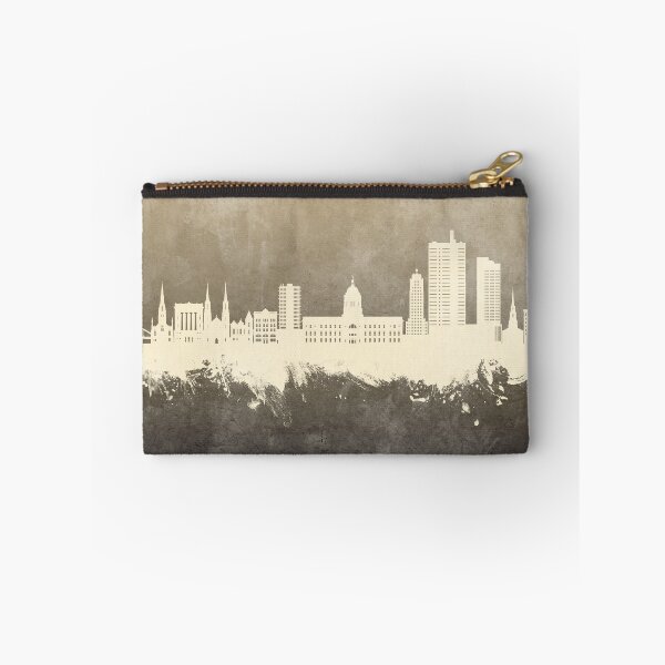 Item preview, Fort Wayne Indiana Skyline designed and sold by ArtPrints.