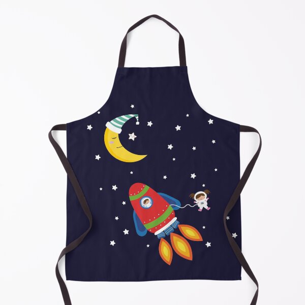 Item preview, Design of space with a rocket and two child astronauts. designed and sold by Martapp.
