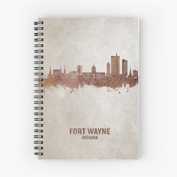 Artikelvorschau, Fort Wayne Indiana Skyline entworfen und verkauft von ArtPrints.