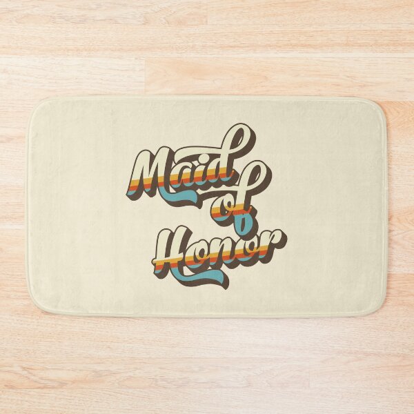 Item preview, Gift for Maid of Honor retro bridal shower party designed and sold by anins-azuree.