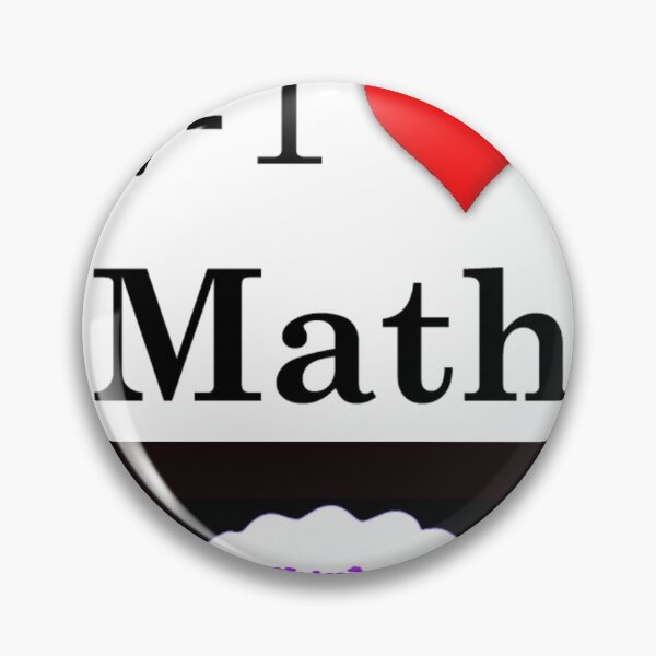 Item preview, I LOVE MATH designed and sold by LouVri.