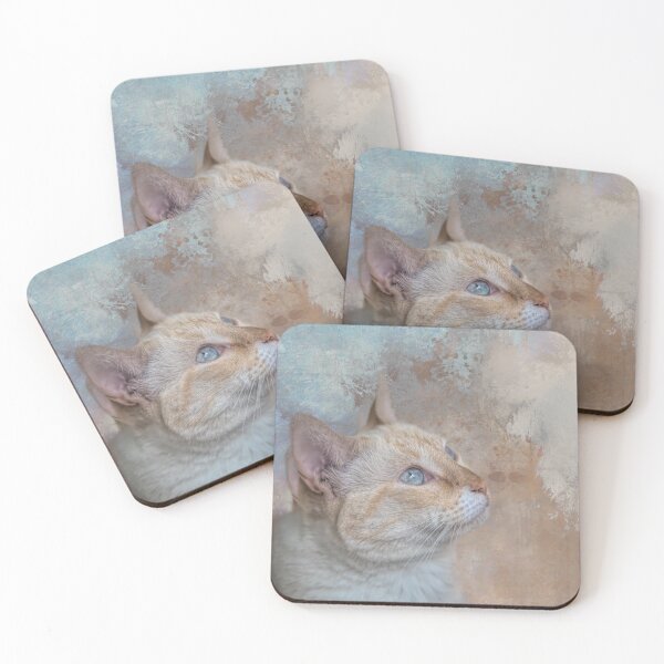 Item preview, Delightful Siamese Cat Two designed and sold by Elisabeth Lucas.
