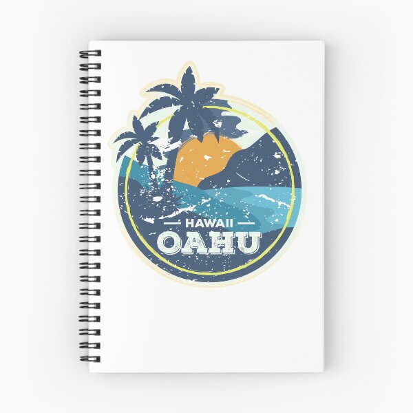 Item preview, Vintage Distressed Oahu Hawaii Design designed and sold by ramenrose.