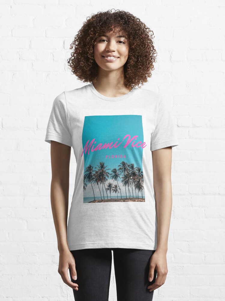 MIAMI VICE - T-SHIRT - WHITE- 2XL