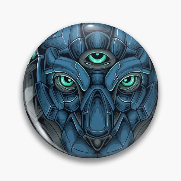 Item preview, Panther Robot Three Eye designed and sold by STICKERSAUCE.