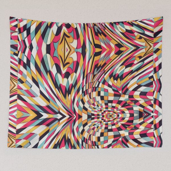 Item preview, who likes to play with many colors to compose hypnotic works of the most beautiful effect. designed and sold by taherismail.