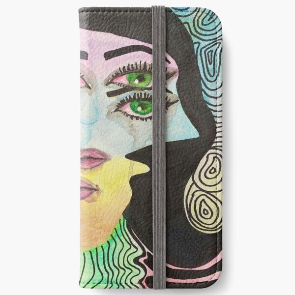 Illusion Girl iPhone Wallet