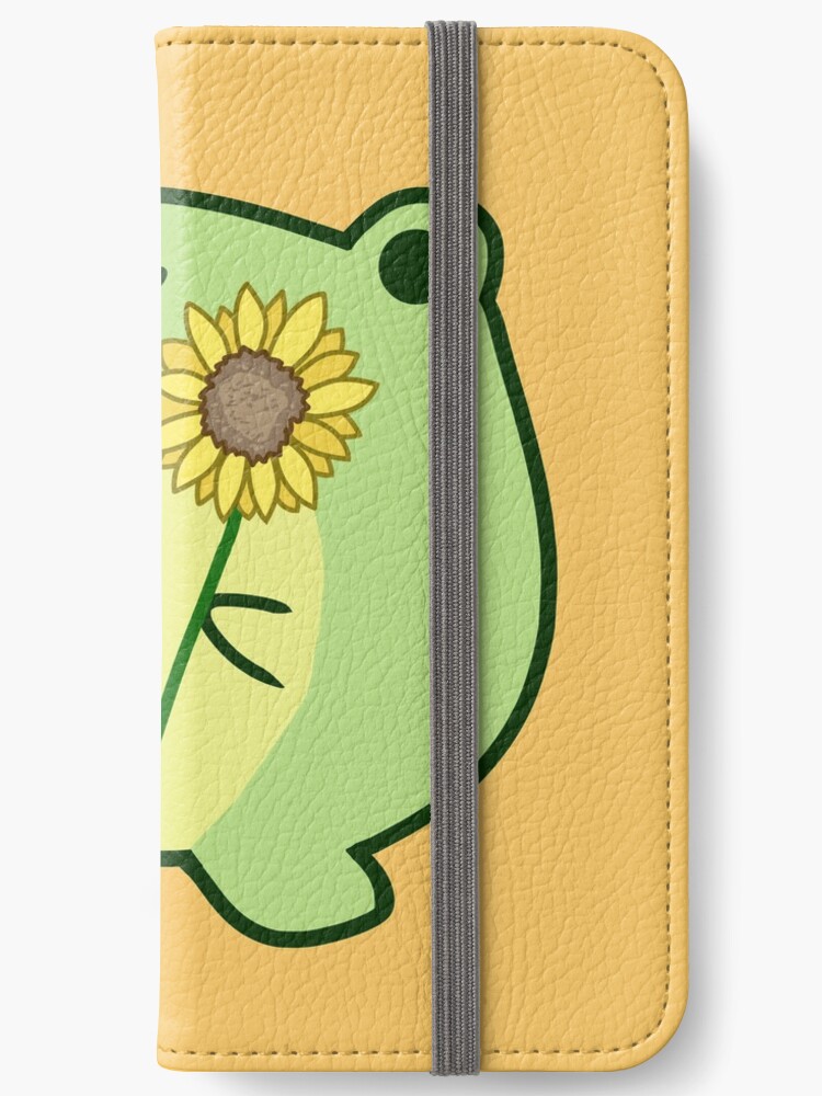 Fundas tarjetero para iPhone «Girasol Cute Frog Kawaii» de patrick10reyes |  Redbubble