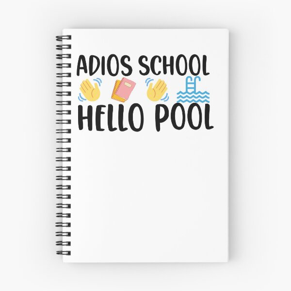 Item preview, Adios School Hello Pool Back To School Design designed and sold by AritraSur.