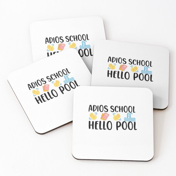 Item preview, Adios School Hello Pool Back To School Design designed and sold by AritraSur.