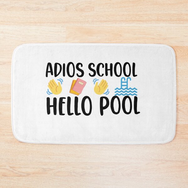 Item preview, Adios School Hello Pool Back To School Design designed and sold by AritraSur.