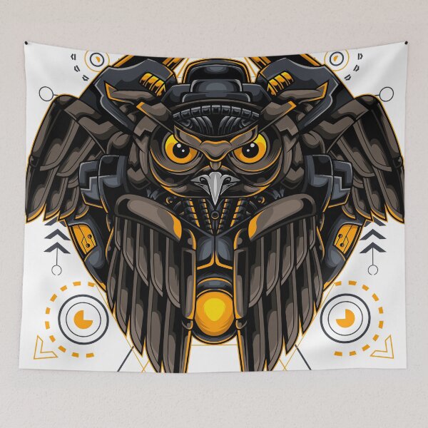 Item preview, Owl Emblem designed and sold by STICKERSAUCE.