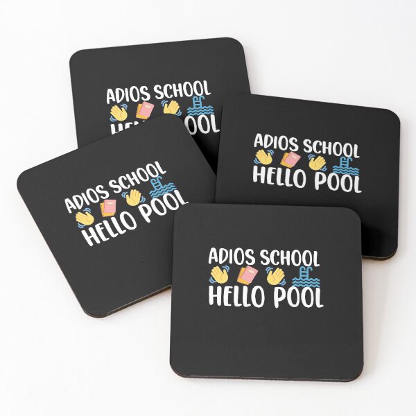 Item preview, Adios School Hello Pool Back To School Design designed and sold by AritraSur.