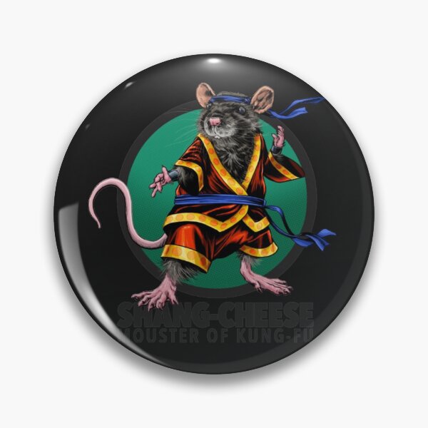 Item preview, Martial Arts T-ShirtShang-Cheese Mouster of Kung-Fu - b T-Shirt_by ThirteenthFloor_ designed and sold by HTownAparel.
