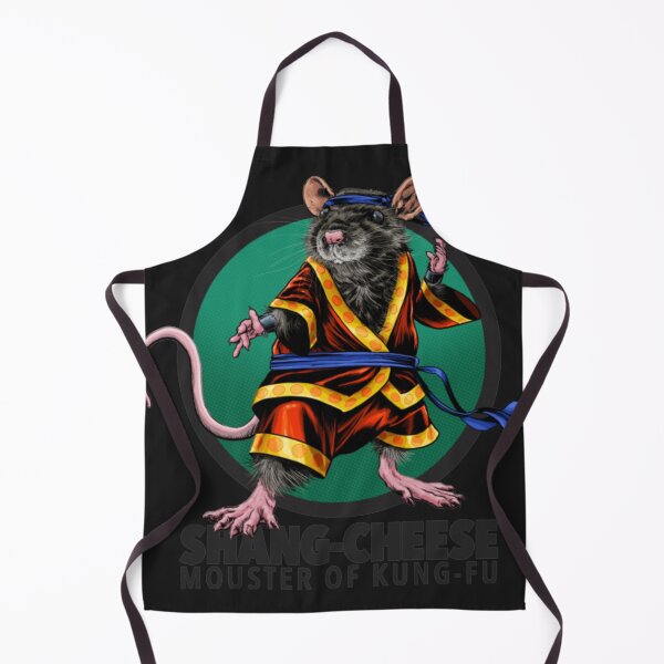 Item preview, Martial Arts T-ShirtShang-Cheese Mouster of Kung-Fu - b T-Shirt_by ThirteenthFloor_ designed and sold by HTownAparel.