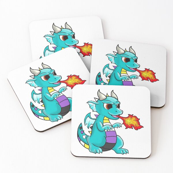 Item preview, Nonbinary Pride Dragon designed and sold by Katy Briant.