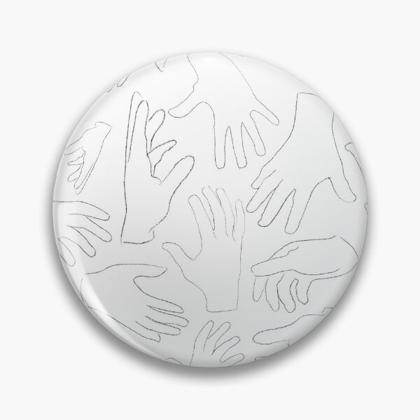 Item preview, Hands line art minimal designed and sold by Llilyvega.