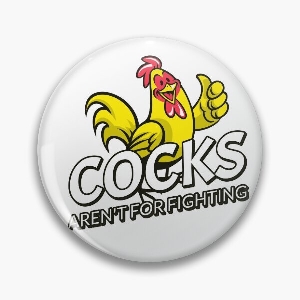 Item preview, Cocks Aren't For Fighting designed and sold by veganville.