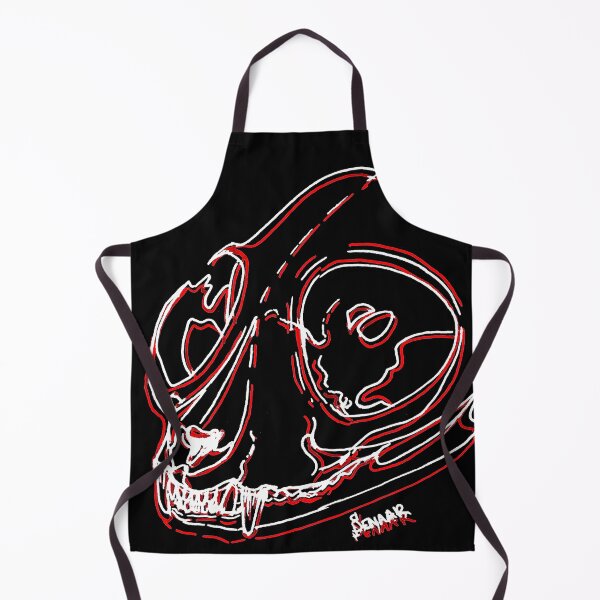 Item preview, Cat skull (for dark backgrounds) designed and sold by -Senaar-.