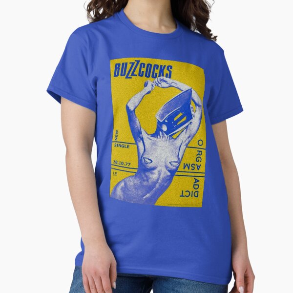 Item preview, buZZcocks - Orgasm Addict Shirt designed and sold by CitiesonWalls.