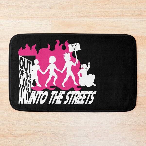Item preview, Out of the Closet and into the Streets (White) designed and sold by Ludo Daw.