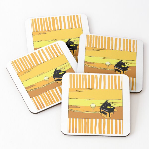 Item preview, Retro Music Piano Sunset designed and sold by flofin.