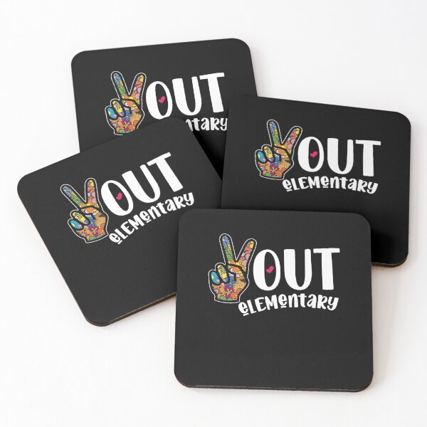 Item preview, Peace Out Elementary - Last Day of School Graduation designed and sold by Dressed For  Duty.