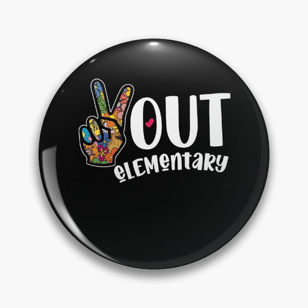 Item preview, Peace Out Elementary - Last Day of School Graduation designed and sold by Dressed For  Duty.