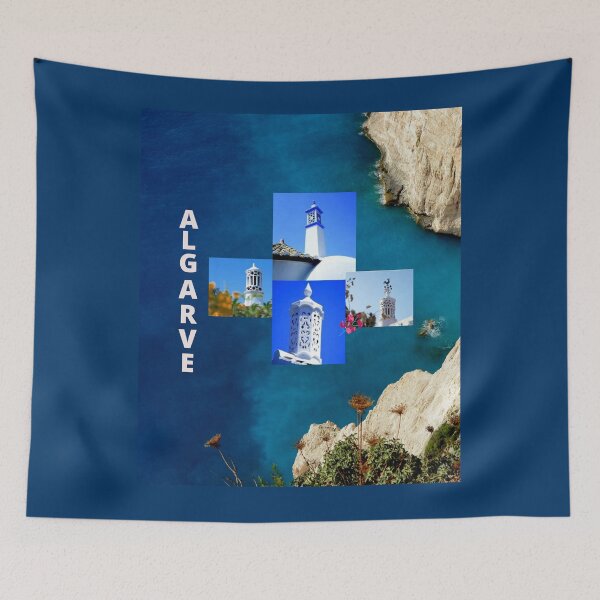 Artikelvorschau, Portugiesische Schornsteine, Algarve, Portugal, Feiertage - Sommer T-Shirts und Accessoires entworfen und verkauft von 3TFashion.