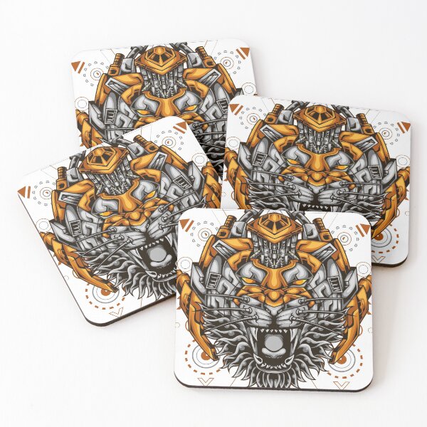 Item preview, Tiger Robot designed and sold by STICKERSAUCE.