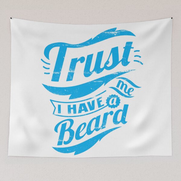 Item preview, Trust Me I have a Beard Words Quote Text Humur designed and sold by WearWolfDesigns.