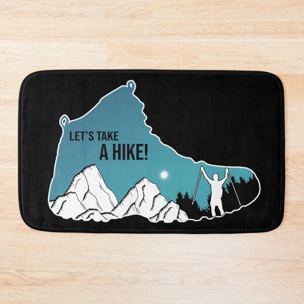 Item preview, let's take a hike!, hiking is my retirement plan, hiking design , the mountains are my life, hiking boot designed and sold by kmario.
