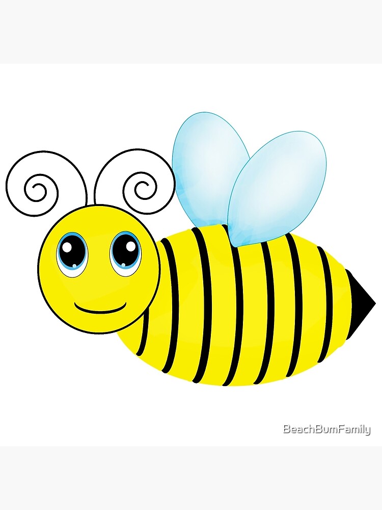 Bee Sticker, Cute Bee Gifts, Honey Bee Gifts for Kids, Fun Waterproof  Insect Sticker, Laptop Sticker, Waterproof Vinyl Sticker - Etsy