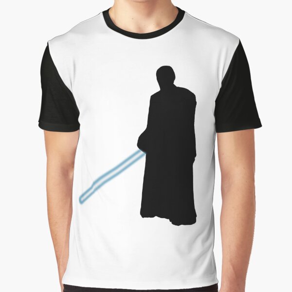 Vista previa del artículo con la obra «Silueta, obi, wan», diseñado y vendido por gofundme.