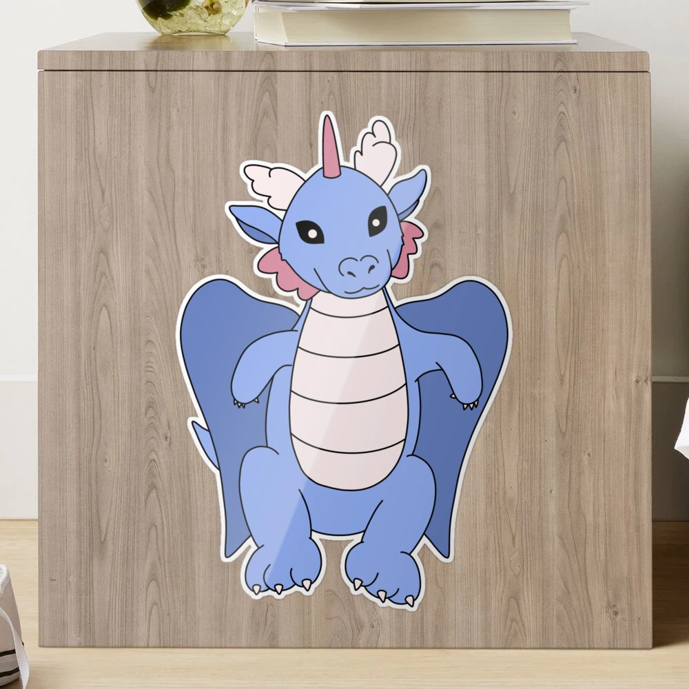 Lovely writer - Mung gui baby dragon (Blue)