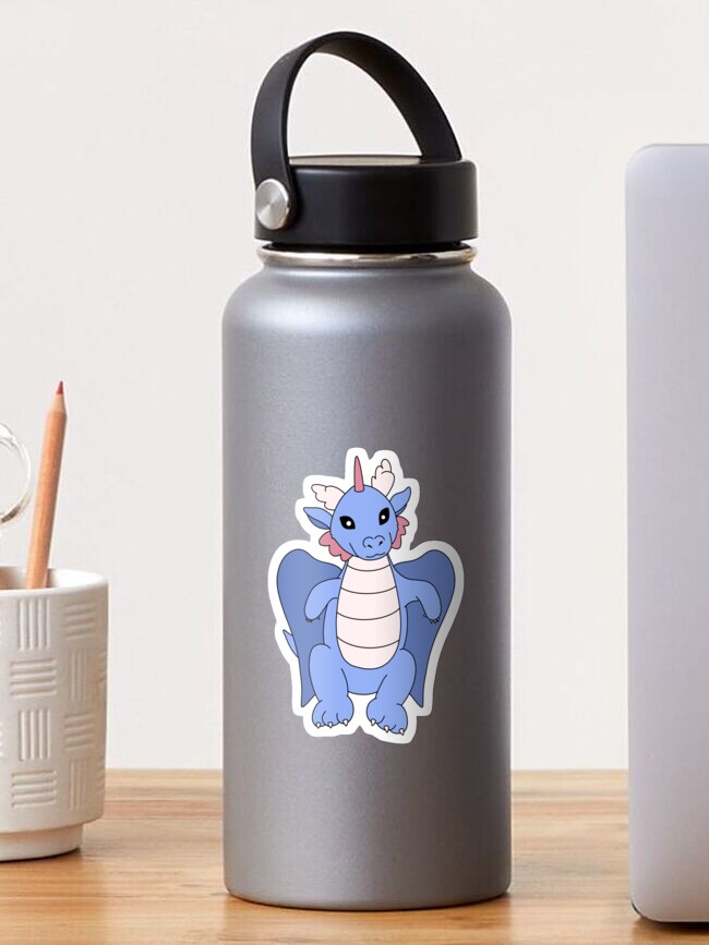 Lovely writer - Mung gui baby dragon (Blue) | Sticker