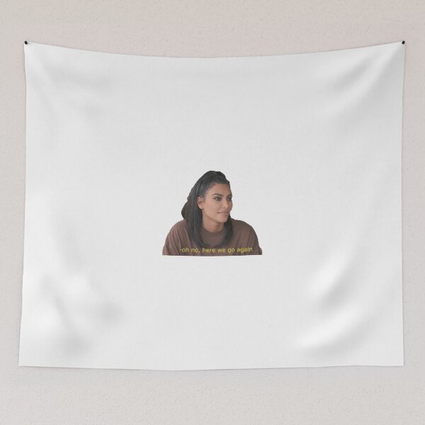 Item preview, Kim K Funny Sticker designed and sold by PocketPoach.