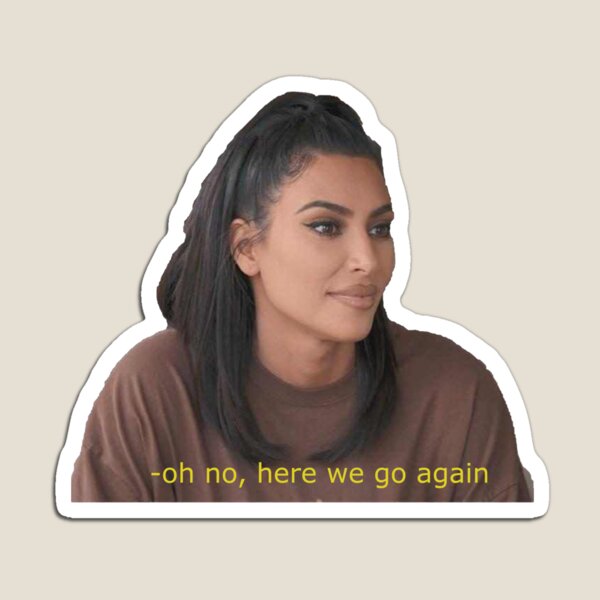 Aperçu de l'œuvre Kim K drôle Sticker créée et vendue par PocketPoach.